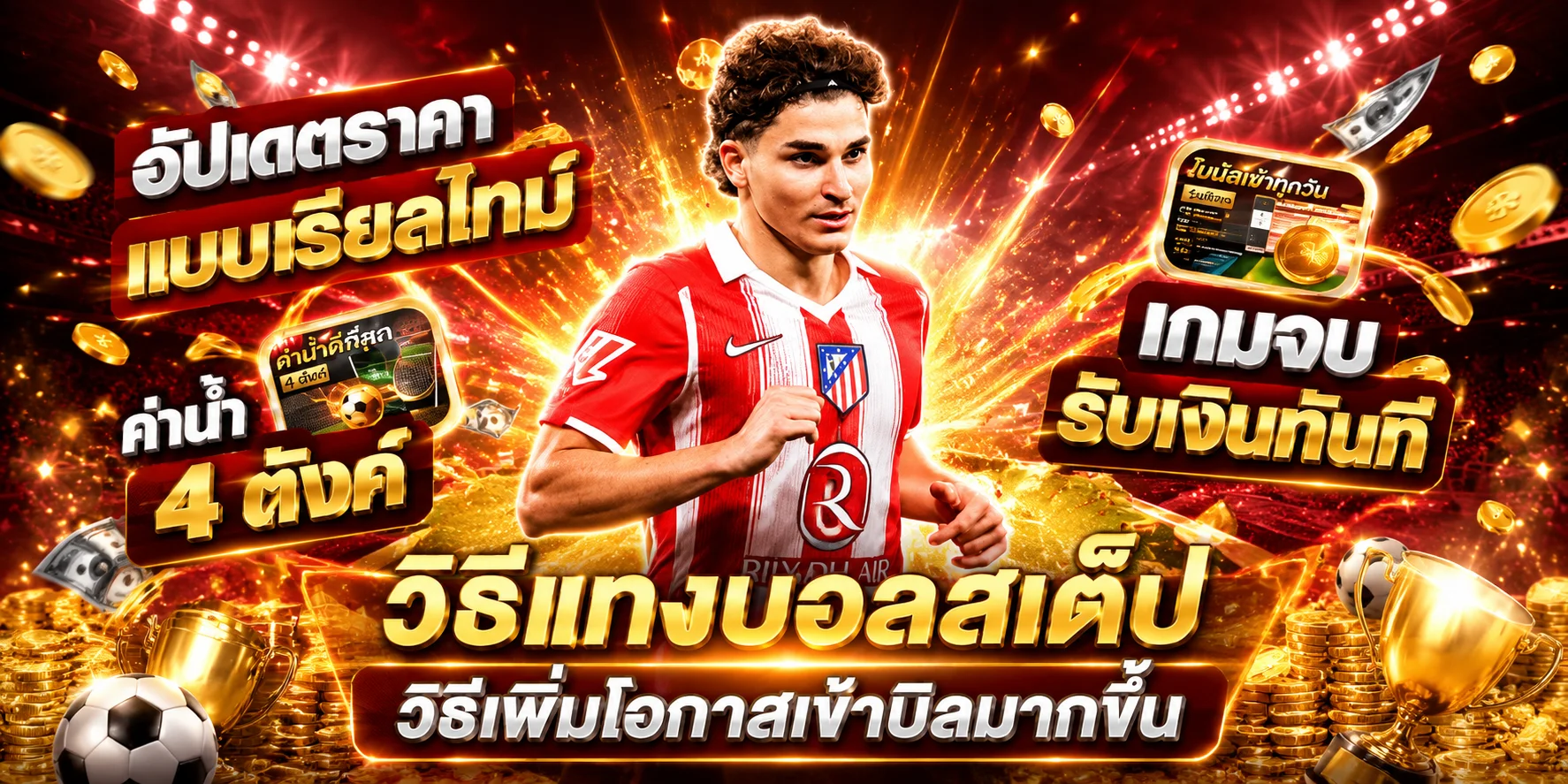 แทงบอลออนไลน์ GlobalXbet ครบทุกลีก ราคาน้ำดี